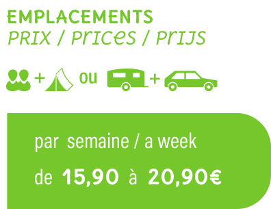 tarif emplacement de camping drome