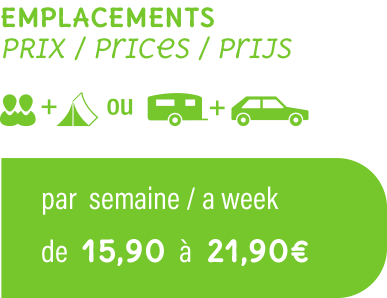 tarif emplacement de camping drome